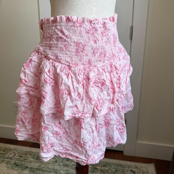 ARULA Pink Floral Skort - Picture 2 of 5